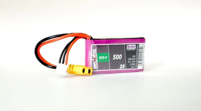 Hacker Motor 90500241TopFuel LiPo Akku 25C ECO-X 500mAh 2S XT60