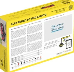 Heller 80715Alfa Romeo 6C 1750 Zagato Plastikbausatz in 1:24