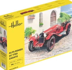Heller 80715Alfa Romeo 6C 1750 Zagato Plastikbausatz in 1:24