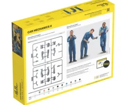 Heller 82756Automechaniker Set 2 Figuren Plastikbausatz in 1:24