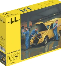 Heller 82756Automechaniker Set 2 Figuren Plastikbausatz in 1:24