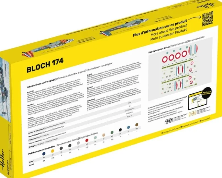 Heller 80312Bloch 174 Plastikbausatz in 1:72