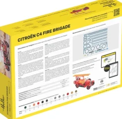 Heller 80733Citroen C4 Fire Brigade Plastikbausatz in 1:24