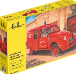 Heller 82701Citroen 2CV AZU-B 250 Fourgonnette Plastikbausatz in 1:24