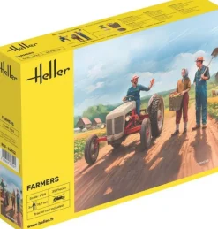 Heller 82752Landwirte Figuren Plastikbausatz in 1:24
