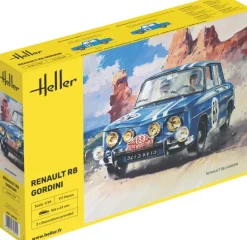 Heller 80700Renault R8 Gordini Plastikbausatz in 1:24