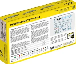Heller 56229STARTER KIT Messerschmitt Bf 109 K-4 Plastikbausatz in 1:72 inkl. Kleber, Pinsel und Hauptfarben