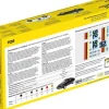 Heller 56149STARTER KIT Porsche 928 Plastikbausatz in 1:43 inkl. Kleber, Pinsel und Hauptfarben