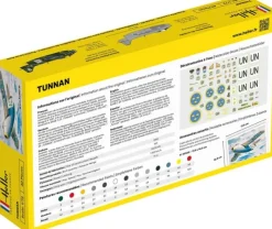 Heller 56260STARTER KIT Tunnan Plastikbausatz in 1:72 inkl. Kleber, Pinsel und Hauptfarben