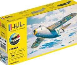 Heller 56260STARTER KIT Tunnan Plastikbausatz in 1:72 inkl. Kleber, Pinsel und Hauptfarben
