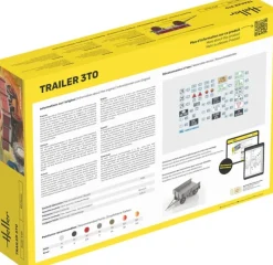 Heller 81410Trailer 3to Anhänger Plastikbausatz in 1:24