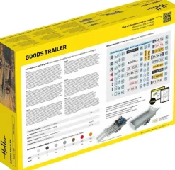 Heller 80778Transportanhänger Plastikbausatz in 1:24
