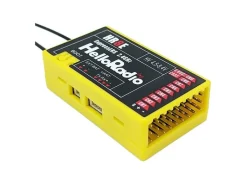 HelloRadio HR2002HR8E ELRS 2,4GHz Empfänger - 9 Kanäle gelb