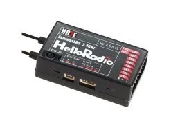 HelloRadio HR2003HR7E ELRS 2,4GHz Empfänger - 8 Kanäle schwarz