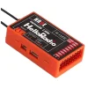 HelloRadio HR2001HR8E ELRS 2,4GHz Empfänger - 9 Kanäle rot