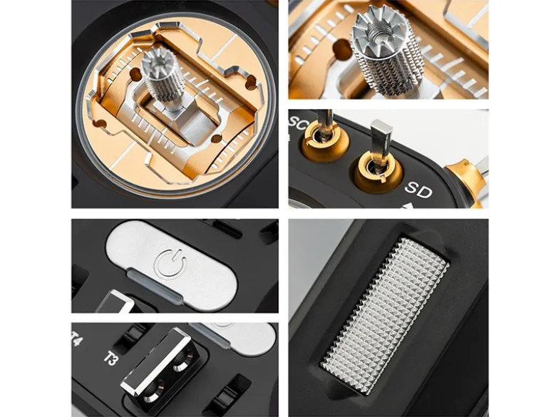 HelloRadio HR1022V16 MAX 2,4GHz - 4in1 LBT Mode 2 Fernsteuerung, gold