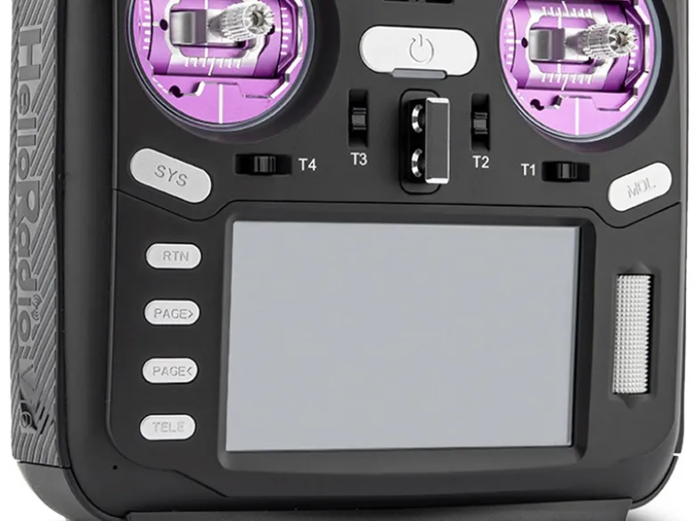 HelloRadio HR1020V16 MAX 2,4GHz - 4in1 LBT Mode 2 Fernsteuerung, lila