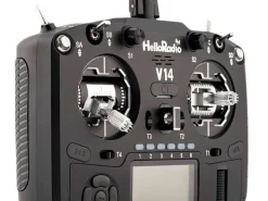 HelloRadio HR1064V14 MAX OLED 2,4GHz ELRS LBT M2 Fernsteuerung schwarz, schwarz