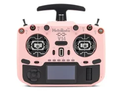HelloRadio HR1051V14 MAX OLED 2,4GHz - 4in1 LBT M2 Fernsteuerung rosa, schwarz