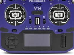 HelloRadio HR1054V14 MAX OLED 2,4GHz - 4in1 LBT M2 Fernsteuerung blau, schwarz