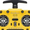 HelloRadio HR1041V14 MAX R9 OLED 2,4GHz ELRS LBT M2 Fernsteuerung gelb, schwarz