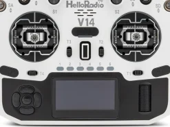 HelloRadio HR1043V14 MAX R9 OLED 2,4GHz ELRS LBT M2 Fernsteuerung weiß, schwarz