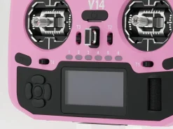 HelloRadio HR1040V14 MAX R9 OLED 2,4GHz ELRS LBT M2 Fernsteuerung pink, schwarz
