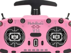 HelloRadio HR1058V14 MAX R9 OLED 2,4GHz 4in1 LBT M2 Fernsteuerung pink, schwarz