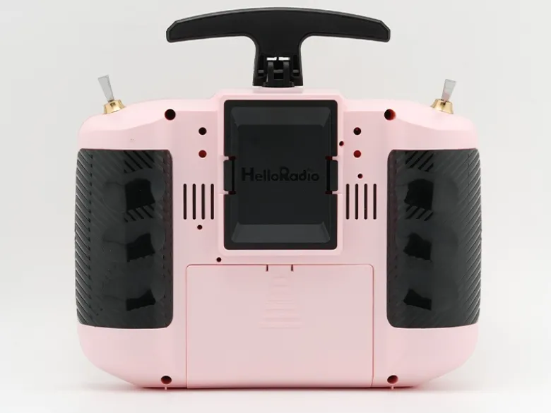 HelloRadio HR1060V14 MAX R9 OLED 2,4GHz 4in1 LBT M2 Fernsteuerung rosa, schwarz
