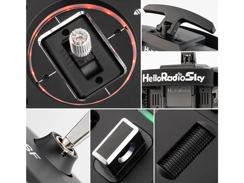 HelloRadio HR1026V14 PRO 2,4GHz - ELRS LBT Mode 2 Fernsteuerung