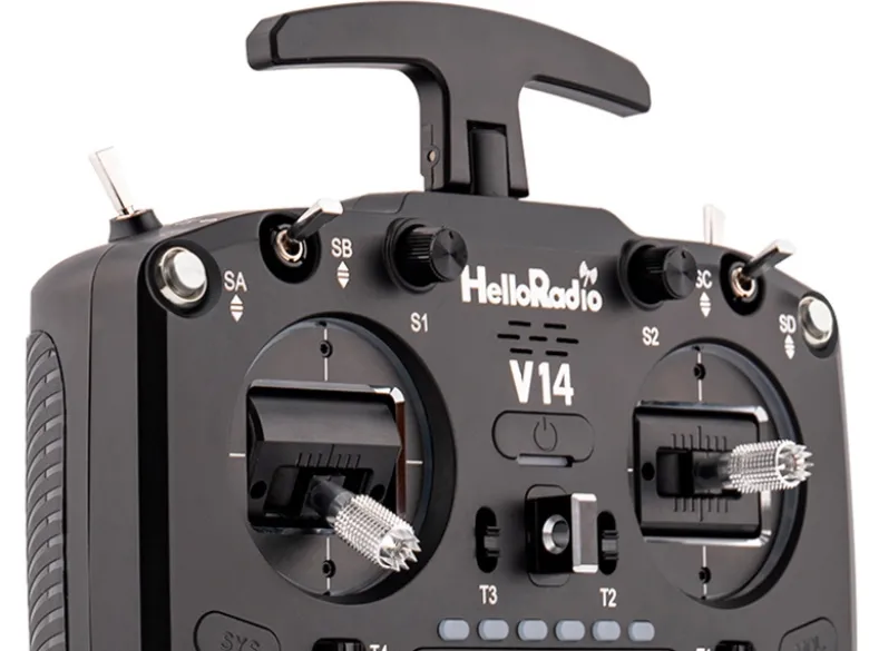 HelloRadio HR1026V14 PRO 2,4GHz - ELRS LBT Mode 2 Fernsteuerung