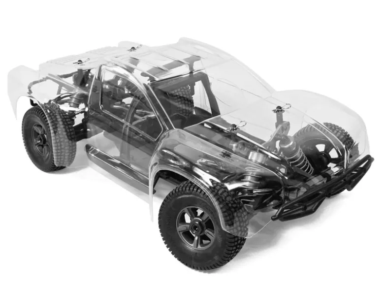 Hobao HB-8SCEHyper 8 Short Course 1/8 80% ARR Roller (klare Karosserie)