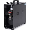 Hobbynox HNAS196AWAS196AW Airbrush Kompressor 1/4HP mit 3,5l Tank (0-6 Bar)