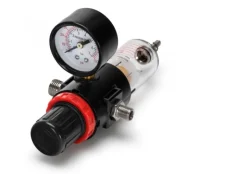 Hobbynox HN013-01Luftregler mit Manometer + Luftfilter G1/8 + G1/4 Anschluss