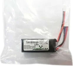 Hobby Plus 240063LiPo Akku 2S 7.4V 600mAh, für Absima Micro Crawler