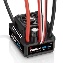 Hobbywing HW30102604Ezrun MAX10 G2 Brushless Regler 80 Amp, 2-3s LiPo, BEC 5A