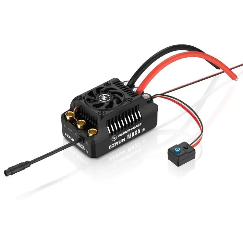 Hobbywing HW30104200Ezrun MAX5 HV G2 Regler Sensored 250A, 6-12s LiPo, BEC 8A