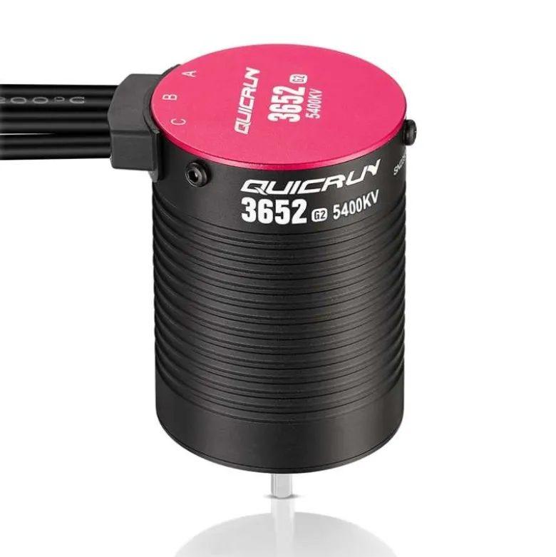 Hobbywing HW38030209Quicrun Combo WP10BL120G2 mit 3652SL-5400KV-G2 für 1/10