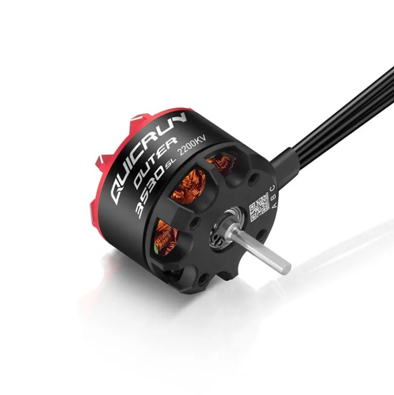Hobbywing HW30404852QuicRun Outer Brushless Motor 3530SL-2200kV für 1:10 / 1:12 Crawler