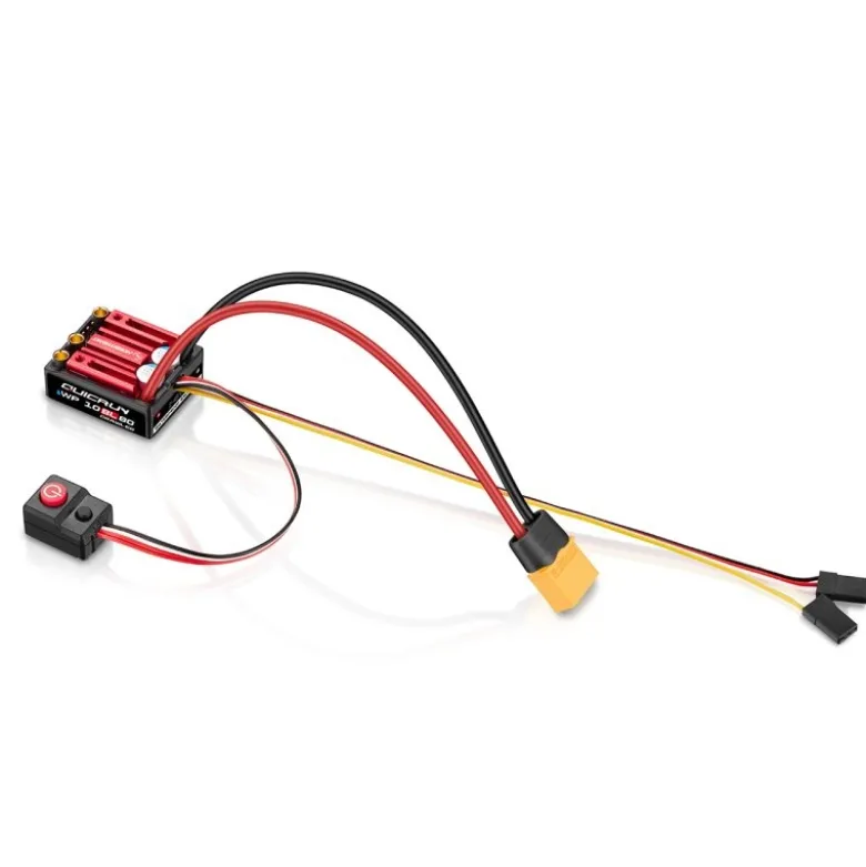 Hobbywing HW30108002QuicRun WP10BL80-G2 Crawler Brushless Regler 80A, BEC 5A