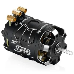 Hobbywing HW30401134Xerun D10 Brushless Drift Motor 10.5T sensored, schwarz