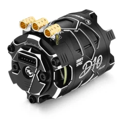 Hobbywing HW30401134Xerun D10 Brushless Drift Motor 10.5T sensored, schwarz