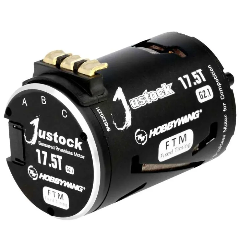 Hobbywing HW38020372Xerun Justock Combo G3S mit 17.5 Turn 2450kV für 1:10 Stock