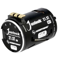 Hobbywing HW38020373Xerun Justock Combo G3S mit 21.5 Turn 2050kV für 1:10 Crawler, F1