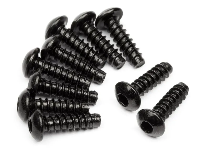 HPI H94354Flachkopfschneidschraube M3x10mm (Innensechskant/10St)