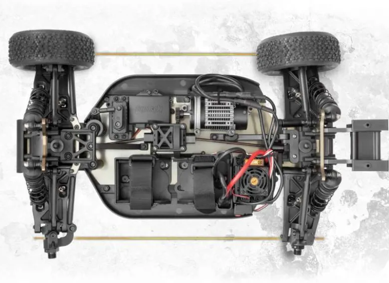 HPI H160178Vorza Flux 4WD Buggy 1:8 Brushless 6S +100km/H RTR 150A 4-6S Lipo