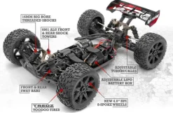 HPI H160181Vorza Flux 4WD Truggy 1:8 Brushless 6S 2.4GHz RTR