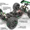 HPI H160182Vorza S Flux 4WD Truggy 1:8 Brushless 6S 2.4GHz RTR