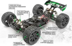HPI H160182Vorza S Flux 4WD Truggy 1:8 Brushless 6S 2.4GHz RTR