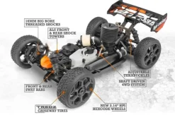 HPI H160177Vorza 4WD Buggy 1:8 Nitro F3.5 V2, 2.4GHz RTR